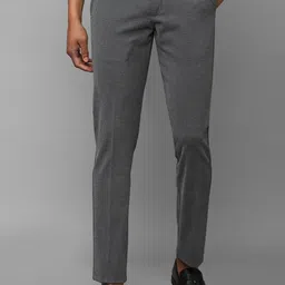 Allen Solly Men Textured Slim Fit Formal Trousers-picture-18