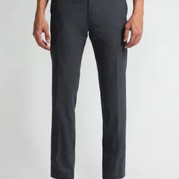 Arrow Slim Fit Mid-Rise Formal Trousers-19
