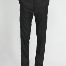 Arrow Men Slim Fit Checked Autoflex Trousers-image-98