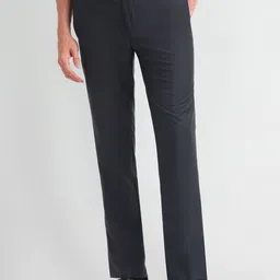 Arrow Men Slim Fit Twill Formal Trousers-image-47