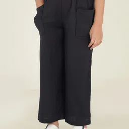 SPARSA Unisex Kids Relaxed Loose Fit Trousers-16