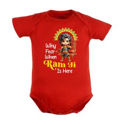 FFLIRTYGO Infants Dussehra Special Printed Pure Cotton Bodysuit-picture-28