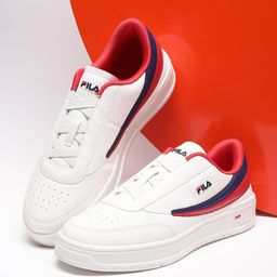 FILA Men Round Toe Textile Lace-Ups Sneakers-image-78