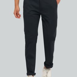 Givo Men Regular Fit Mid-Rise Trousers-image-55