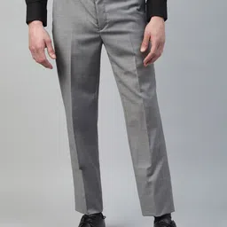 Givo Men Regular Fit Mid-Rise Formal Trouser-image-13