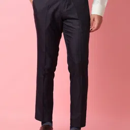 J White by Vmart Men Mid-Rise Formal Trousers-image-56
