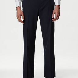 Marks & Spencer Men Mid-Rise Formal Trousers-image-27