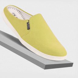 FAUSTO Men Lightweight Canvas Mule Sneakers-picture-2