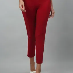 Cantabil Women Mid-Rise Cropped Ethnic Trouser-image-73
