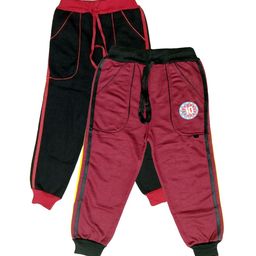 BAESD Boys Pack of 2 Mid-Rise Joggers-image-73