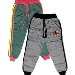 BAESD Boys Pack of 2 Mid- Rise Joggers-image-77