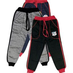 BAESD Boys Pack of 3 Mid- Rise Joggers-image-71
