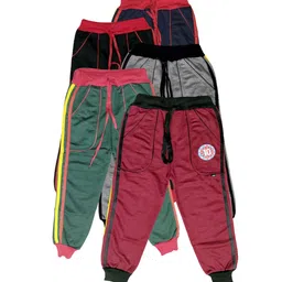 BAESD Boys Pack of 5 Mid- Rise Joggers-87