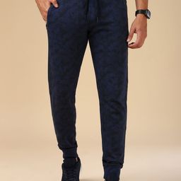 Van Heusen Men Printed Cotton Mid Rise Joggers-picture-11