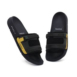 CHUPPS Men Self Design Lightweight Sliders-40