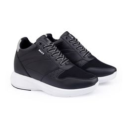 Bxxy Men Round Toe Heeled Elavator Sneakers-image-65