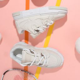 THE WHITE POLE Men Round Toe Lightweight Memory Foam Sneakers-picture-24