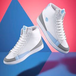 bacca bucci Men Textured High-Top Sneakers-picture-51