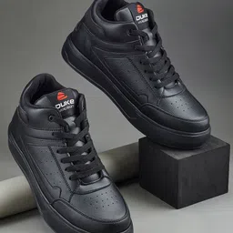 Duke Men Perforations High-Top Sneakers-image-32