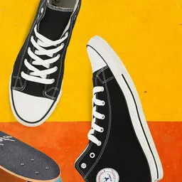 HIROLAS Men Colourblocked Mid-Top Sneakers-picture-25