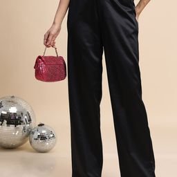 Tokyo Talkies Women Mid-Rise Parallel Trousers-image-61