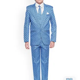 BAESD Printed Single-Breasted 5-Piece Party Suit-image-63