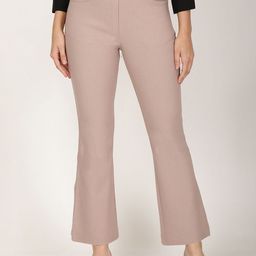 FUTURO Women Solid Smart Rayon Spandex Trousers-image-63