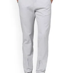 Celio Men Slim Fit Mid-Rise Cotton Formal Trouser-image-56