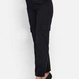 Next One Women Smart Loose Fit High-Rise Easy Wash Regular Trousers-image-72