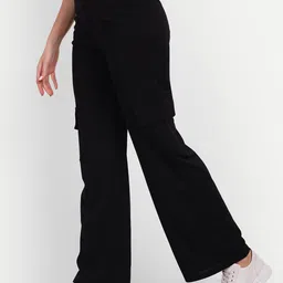 Next One Women Smart Loose Fit High-Rise Easy Wash Trousers-image-65
