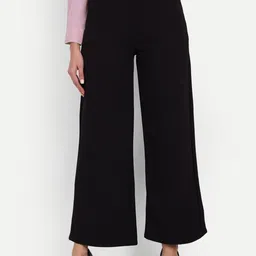 Next One Women Smart Loose Fit High-Rise Easy Wash Trousers-image-57