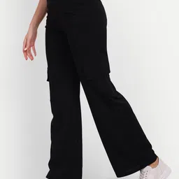 Next One Women Smart Loose Fit High-Rise Trousers-image-61