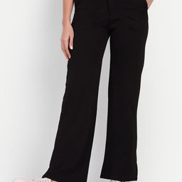 BROADSTAR Women Straight Fit High-Rise Easy Wash Parallel Trousers-picture-46