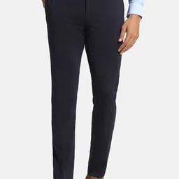 Blackberrys TechPro Men B-91 Low-Rise Easy Wash Formal Trousers-image-57