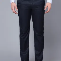 Cantabil Men Mid Rise Easy Wash Formal Trousers-picture-9