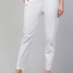 Trend Level Women Regular Fit Easy Wash Trousers-image-86