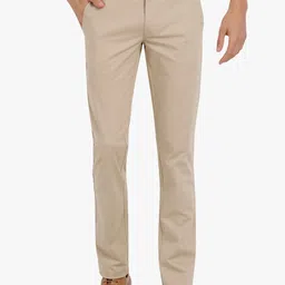 T-base Men Cream-Coloured Core Chino Trousers-image-56