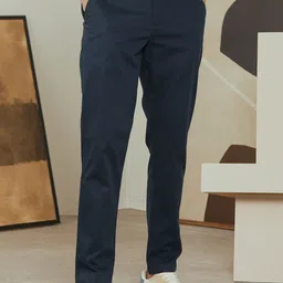 Andamen Men Ultra Cotton Lycra Trousers-image-98