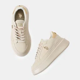 U.S. Polo Assn. Women ELEANOR Comfort Insole Basics Flatforms-picture-35
