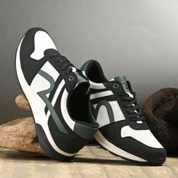 SPYKAR Men Colourblocked PU Sneakers-picture-11