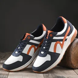 SPYKAR Men Colourblocked PU Sneakers-46