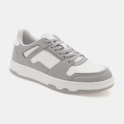 Flying Machine Men Lace-Ups Colourblocked PU Sneakers-picture-43