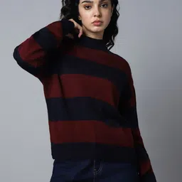 High Star Striped Pullover Sweater-picture-17