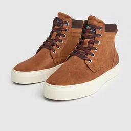 Pepe Jeans Men Yogi Mid Top Suede Sneakers-image-12
