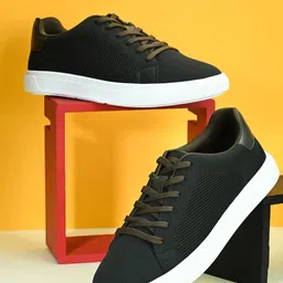 HRX by Hrithik Roshan Men Woven Design Sneakers-10
