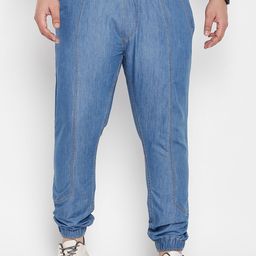 bigbanana Men Plus Size Cotton Regular Trousers-image-88