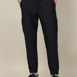 Technosport Men Relaxed Slim Fit Wrinkle Free Joggers Trousers-37