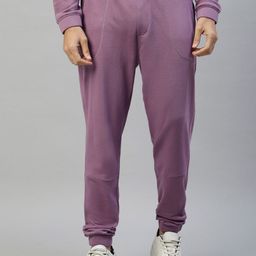 Slowave Men Mid-Rise Breathable Cotton Jogger-image-93