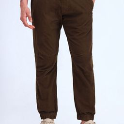 Flying Machine Men Loose Fit Joggers Trousers-image-34