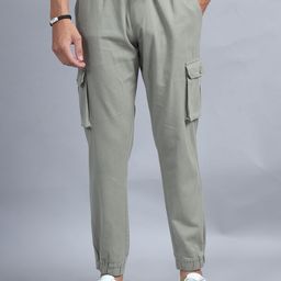 SILISOUL Men Smart Cotton Joggers Trousers-image-101